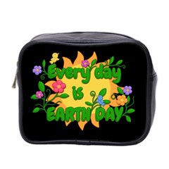 Earth Day Mini Toiletries Bag 2-side by Valentinaart