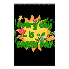 Earth Day Shower Curtain 48  X 72  (small)  by Valentinaart