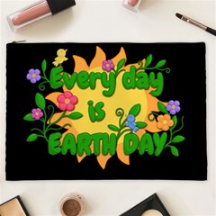 Earth Day Cosmetic Bag (xxl)  by Valentinaart