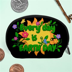 Earth Day Accessory Pouches (large)  by Valentinaart