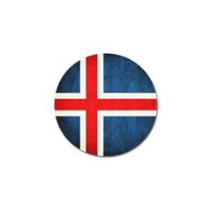 Iceland Flag Golf Ball Marker by Valentinaart