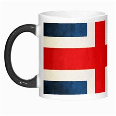 Iceland Flag Morph Mugs by Valentinaart