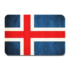 Iceland Flag Plate Mats by Valentinaart