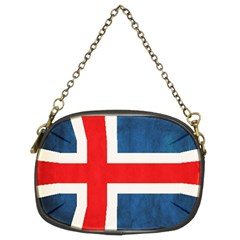 Iceland Flag Chain Purses (two Sides)  by Valentinaart