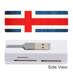 Iceland Flag Memory Card Reader (stick)  by Valentinaart