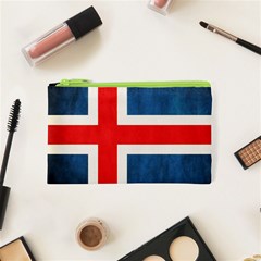 Iceland Flag Cosmetic Bag (xs) by Valentinaart