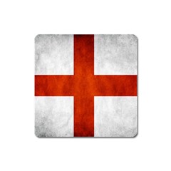 England Flag Square Magnet by Valentinaart