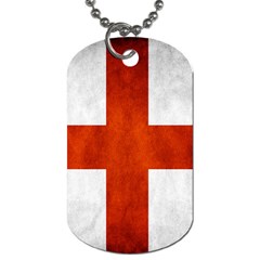 England Flag Dog Tag (two Sides) by Valentinaart