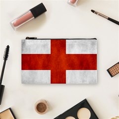 England Flag Cosmetic Bag (small)  by Valentinaart