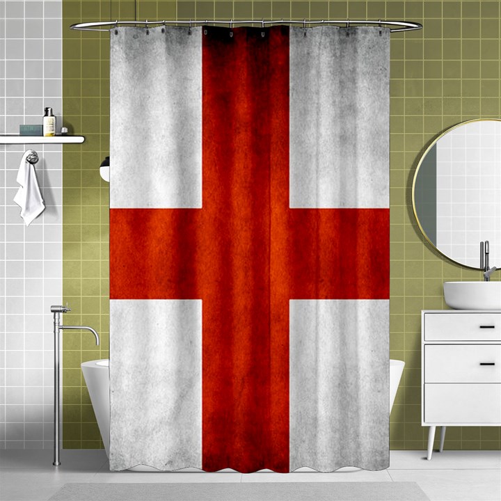 England flag Shower Curtain 48  x 72  (Small) 