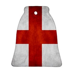 England Flag Bell Ornament (two Sides)