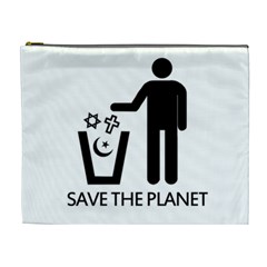 Save The Planet - Religions  Cosmetic Bag (xl)