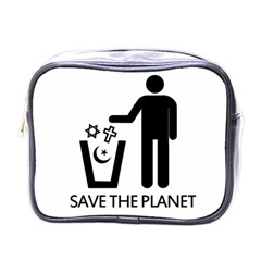 Save The Planet - Religions  Mini Toiletries Bags by Valentinaart