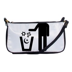 Save The Planet - Religions  Shoulder Clutch Bags by Valentinaart