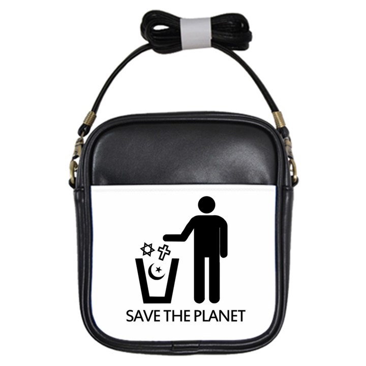 Save The Planet - Religions  Girls Sling Bags