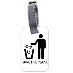 Save The Planet - Religions  Luggage Tags (two Sides)