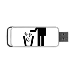 Save The Planet - Religions  Portable Usb Flash (two Sides) by Valentinaart