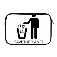 Save The Planet - Religions  Apple Macbook Pro 17  Zipper Case by Valentinaart