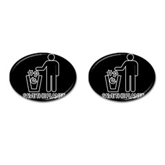 Save The Planet - Religions  Cufflinks (Oval)