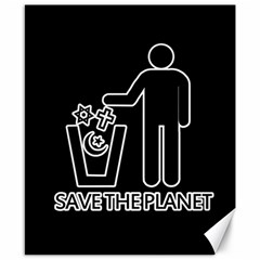 Save The Planet - Religions  Canvas 8  x 10 