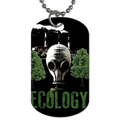 Ecology Dog Tag (one Side) by Valentinaart