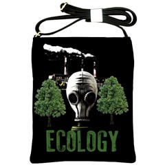 Ecology Shoulder Sling Bags by Valentinaart