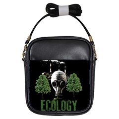 Ecology Girls Sling Bags by Valentinaart