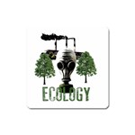 Ecology Square Magnet Front