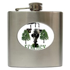 Ecology Hip Flask (6 Oz) by Valentinaart