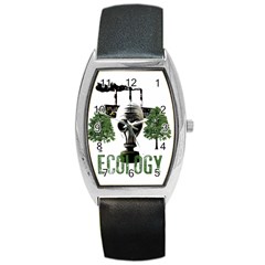 Ecology Barrel Style Metal Watch by Valentinaart