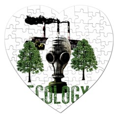 Ecology Jigsaw Puzzle (heart) by Valentinaart