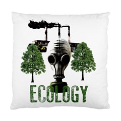 Ecology Standard Cushion Case (two Sides) by Valentinaart