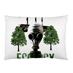 Ecology Pillow Case by Valentinaart