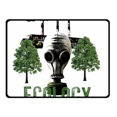 Ecology Fleece Blanket (small) by Valentinaart