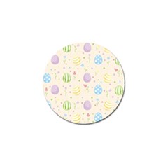 Easter Pattern Golf Ball Marker (4 Pack) by Valentinaart