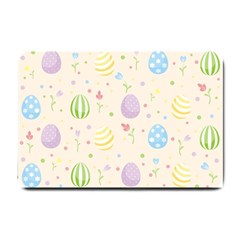 Easter Pattern Small Doormat  by Valentinaart