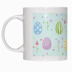 Easter Pattern White Mugs by Valentinaart