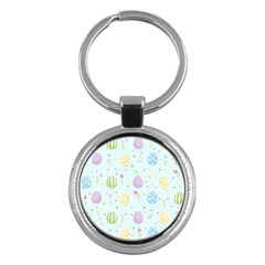 Easter Pattern Key Chains (round)  by Valentinaart