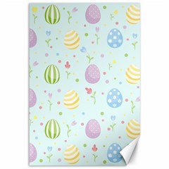 Easter Pattern Canvas 12  X 18   by Valentinaart