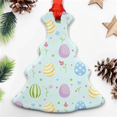 Easter Pattern Ornament (christmas Tree)  by Valentinaart