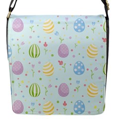 Easter Pattern Flap Messenger Bag (s) by Valentinaart