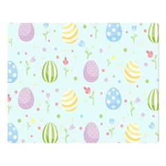 Easter Pattern Double Sided Flano Blanket (large)  by Valentinaart