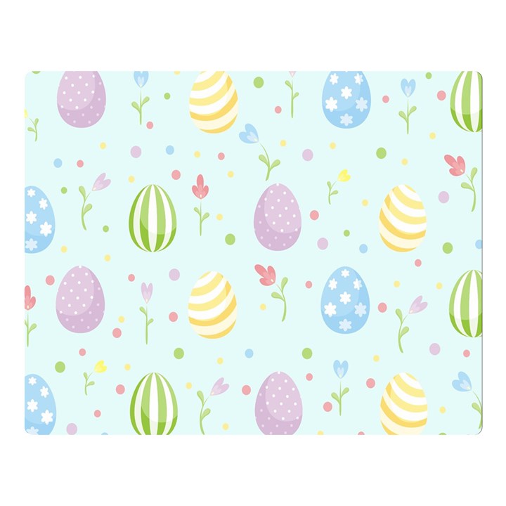 Easter Pattern Double Sided Flano Blanket (Large) 