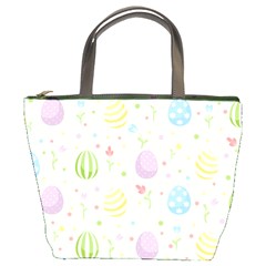 Easter Pattern Bucket Bags by Valentinaart