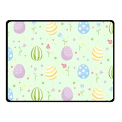 Easter Pattern Fleece Blanket (small) by Valentinaart