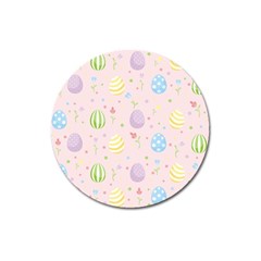 Easter Pattern Magnet 3  (round) by Valentinaart