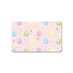 Easter Pattern Magnet (name Card) by Valentinaart