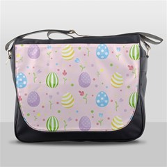 Easter Pattern Messenger Bags by Valentinaart