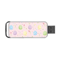 Easter Pattern Portable Usb Flash (two Sides) by Valentinaart