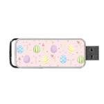 Easter Pattern Portable USB Flash (Two Sides) Back